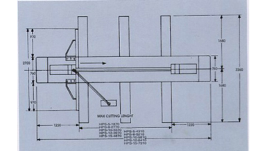 Автоматический раскроечный центр модели HPS-10